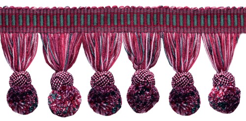 Pompom tassel fringe trim with - tassel,