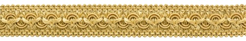 Gimp braid trim gold 10 - gimp,